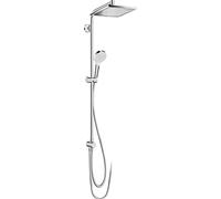 hansgrohe Crometta E Showerpipe 240 1-jet EcoSmart Reno, cromo, 27289000