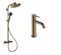 Hansgrohe Crometta set da bagno a parete con termostato con soffione || 88002386