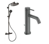 Hansgrohe Crometta set da bagno a parete con termostato con soffione || 88002387