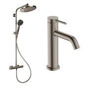 Hansgrohe Crometta set da bagno a parete con termostato con soffione || 88002390