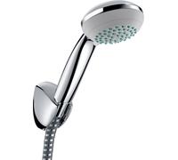 hansgrohe Crometta 85 Kit porte-douche Vario avec flexible de douche 125 cm, chromé, 27558000, 27558000