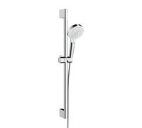 hansgrohe Crometta set doccia con asta saliscendi, 2 tipi di getto, 26532400, Crometta bianco/cromo [Rubinetteria Bagno > Set Doccia]