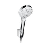 hansgrohe Crometta set doccia con supporto, 1 tipo di getto, 26568400, Crometta bianco/cromo [Rubinetteria Bagno > Set Doccia]