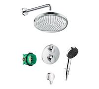 Hansgrohe Crometta set doccia da incasso con termostato con soffione cromo 88002361