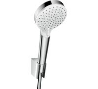 hansgrohe Crometta Set supporto doccia Vario con flessibile doccia 125 cm, bianco/cromo, 26691400