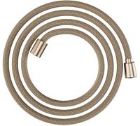 hansgrohe Designflex tubo doccia tessile, lunghezza 2000 mm, 28230, Colorazione: Bronzo spazzolato - 28230140