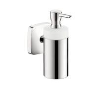 hansgrohe Distributore di sapone per lavello da bagno e cucina Distributore di sapone Avantgarde Premium da 7 pollici in cromo 41503000