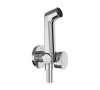 hansgrohe Bidette S, 1 getto, per acqua fredda, con supporto per soffione, design rotondo, EcoSmart+, 29230, Colorazione: cromo