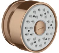 hansgrohe doccetta laterale 1 getto rosetta rotonda, 28464310, colore: oro ro...