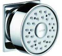 hansgrohe douche d'appoint 1 jet rosette carrée, 28469000, 28469000, Colorazione: cromo