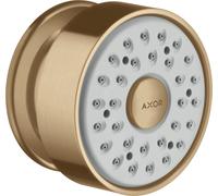 hansgrohe douche d'appoint 1 jet rosette ronde, 28464140, 28464140, Colorazione: Bronzo spazzolato