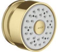 hansgrohe douche d'appoint 1 jet rosette ronde, 28464250, 28464250, Colorazione: Ottico oro spazzolato