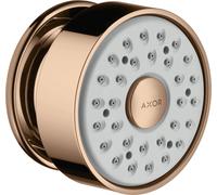 hansgrohe douche d'appoint 1 jet rosette ronde, 28464300, 28464300, Colorazione: Oro rosso lucido