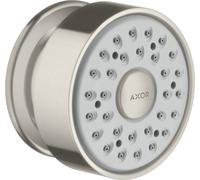 hansgrohe douche d'appoint 1 jet rosette ronde, 28464800, 28464800, Colorazione: Ottica in acciaio inossidabile