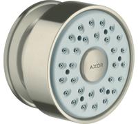 hansgrohe douche d'appoint 1 jet rosette ronde, 28464820, 28464820, Colorazione: Nichel spazzolato
