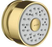 hansgrohe douche d'appoint 1 jet rosette ronde, 28464950, 28464950, Colorazione: Ottone spazzolato