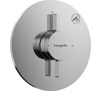 hansgrohe DuoTurn S Mitigeur, encastré, 1 consommateur, rosace ronde, 75618000, 75618000, Colorazione: cromo