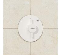 Miscelatore Doccia Da Incasso Hansgrohe DuoTurn S In entrata 1 contatto di stop ø155mm Bianco Opaco