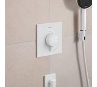 hansgrohe Ecostat Comfort E rubinetto doccia da incasso con termostatico, 33710700, Ecostat Comfort E bianco opaco [Rubinetteria Bagno > Rubinetteria Doccia]