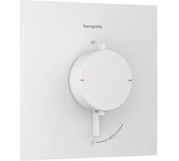 hansgrohe Ecostat Comfort E Thermostat encastré pour 1 consommateur, 33710700, 33710700, Colorazione: Bianco opaco