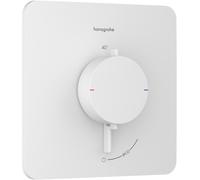 hansgrohe Ecostat Comfort Q Thermostat encastré pour 1 consommateur, 33712700, 33712700, Colorazione: Bianco opaco