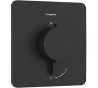 hansgrohe Ecostat Comfort Q Thermostat encastré pour 1 consommateur, 33712670, 33712670, Colorazione: nero opaco
