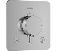 hansgrohe Ecostat Comfort Q Thermostat encastré pour 2 consommateurs, 33713000, 33713000, Colorazione: cromo