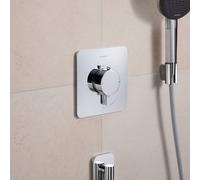 hansgrohe Ecostat Comfort Q Thermostat encastré pour 1 consommateur, 33712000, 33712000, Colorazione: cromo
