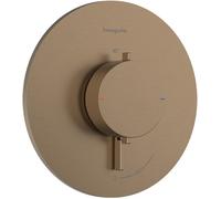 hansgrohe Ecostat Comfort S thermostat encastré pour 1 consommateur, 33714140, 33714140, Colorazione: Bronzo spazzolato