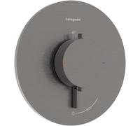 hansgrohe Ecostat Comfort S thermostat encastré pour 1 consommateur, 33714340, 33714340, Colorazione: Cromo nero spazzolato