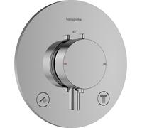 hansgrohe Ecostat Comfort S thermostat encastré pour 2 consommateurs, 33715000, 33715000, Colorazione: cromo