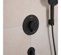 hansgrohe Ecostat Comfort S thermostat encastré pour 1 consommateur, 33714670, 33714670, Colorazione: nero opaco