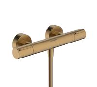 hansgrohe Ecostat Element rubinetto doccia esterno con termostatico, 13346140, Ecostat Element bronzo spazzolato [Rubinetteria Bagno > Rubinetteria Doccia]