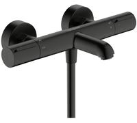 Hansgrohe Ecostat Element rubinetto per vasca e doccia a parete con termostato cromo-nero 13347340