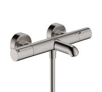 hansgrohe Ecostat Element rubinetto vasca esterno con termostatico, 13347800, Ecostat Element acciaio inox spazzolato [Rubinetteria Bagno > Rubinetteria Vasca]