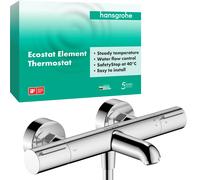 hansgrohe Ecostat elemento termostato vasca, scarico 177 mm, incasso, 2