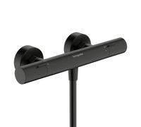 Hansgrohe Ecostat Fine rubinetto per doccia a parete con termostato cromo-nero 13324340