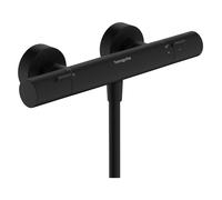 Hansgrohe Ecostat Fine rubinetto per doccia a parete con termostato nero 13324670