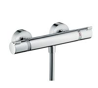 hansgrohe Ecostat Miscelatore termostatico doccia esterno, cromo, 13116000 - NUO