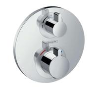 Hansgrohe Ecostat S - Miscelatore termostatico ad incasso con valvola di arresto, cromato 15757000