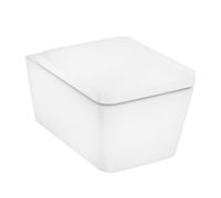 Hansgrohe EluPura Q set per WC sospeso 540 AquaFall Flush, incl. sedile WC, bianco, 540x360 mm, 60293450