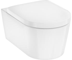 hansgrohe EluPura S Ensemble de WC suspendu 540 AquaHelix Flush, SmartClean avec siège de WC SoftClose et QuickRelease, 61186450, 61186450
