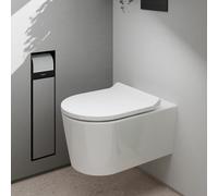 WC Sospeso Hansgrohe EluPura S AquaHelix Spoelhygiëne-effetto Bianco