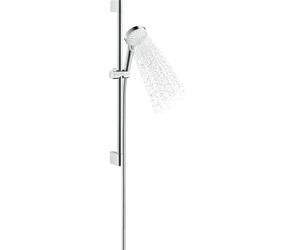 hansgrohe Ensemble de douche Crometta Vario EcoSmart avec barre de douche 65 cm, blanc/chrome, 26534400, 26534400