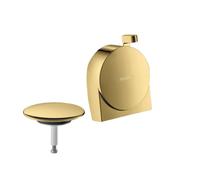 hansgrohe Exafill copertura per set scarico e troppopieno con funzione di riempimento, 58117990, Exafill oro [Rubinetteria Bagno > Sistemi di Scarico]