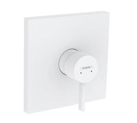 hansgrohe Finoris miscelatore monocomando da incasso per doccia, 76615, Colorazione: bianco opaco - 76615700