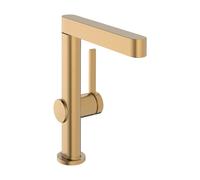 hansgrohe Finoris Mitigeur monocommandé pour lavabo 230 avec bec pivotant et vidage Push-Open, saillie 178 mm, 76060140, 76060140, Colorazione: Bronzo spazzolato