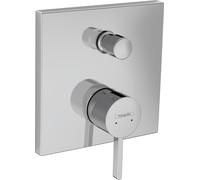 hansgrohe Finoris robinetterie de baignoire monocommande modèle encastré avec combiné de sécurité intégré selon EN1717, 76416000, 76416000, Colorazione: cromo