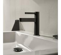 hansgrohe Finoris rubinetto lavabo 100, 76013340, 100 Finoris nero cromato spazzolato [Rubinetteria Bagno > Rubinetteria Lavabo]