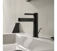 hansgrohe Finoris rubinetto lavabo 110 CoolStart, 76025340, 110 Finoris nero cromato spazzolato [Rubinetteria Bagno > Rubinetteria Lavabo]
